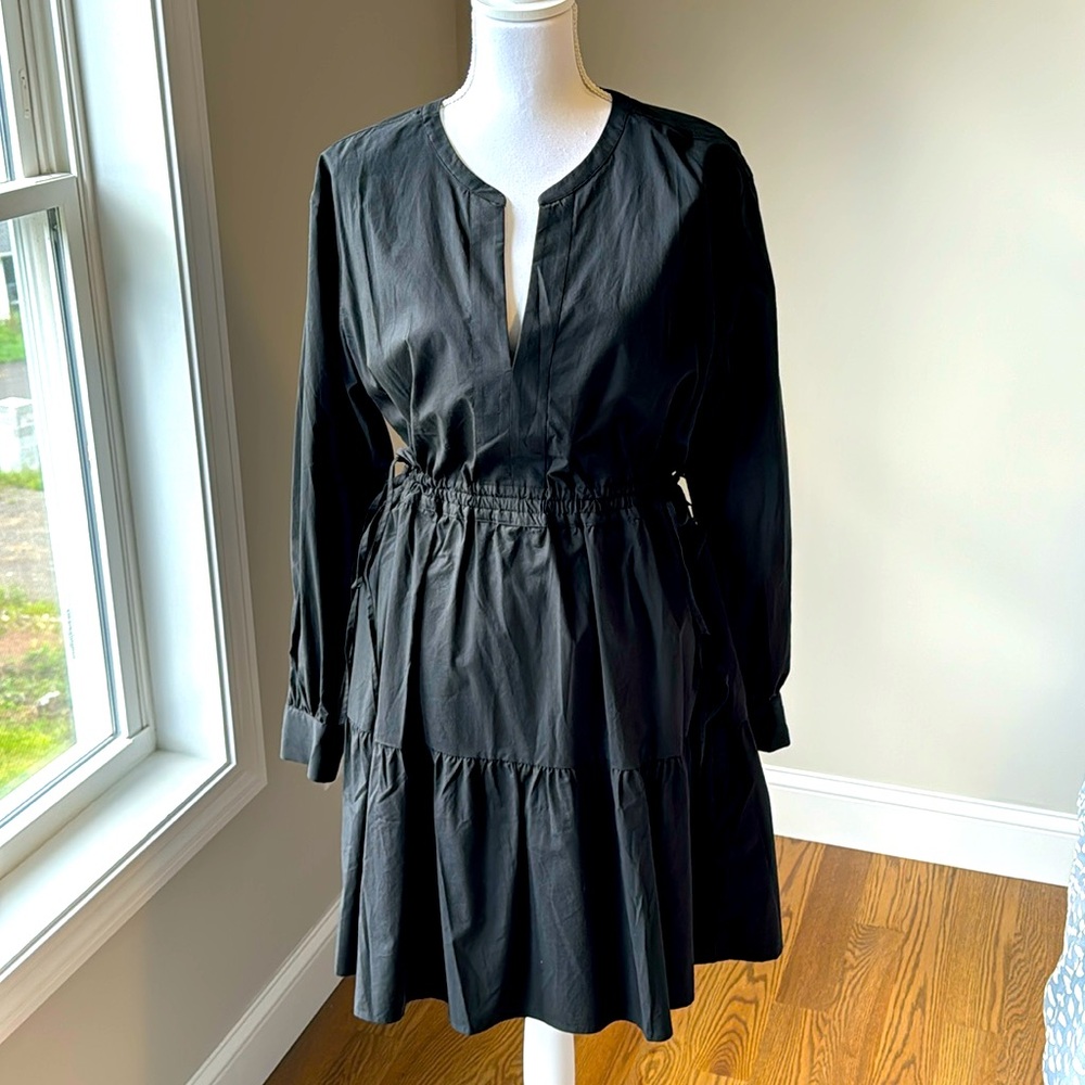 Rails Black long sleeve dress